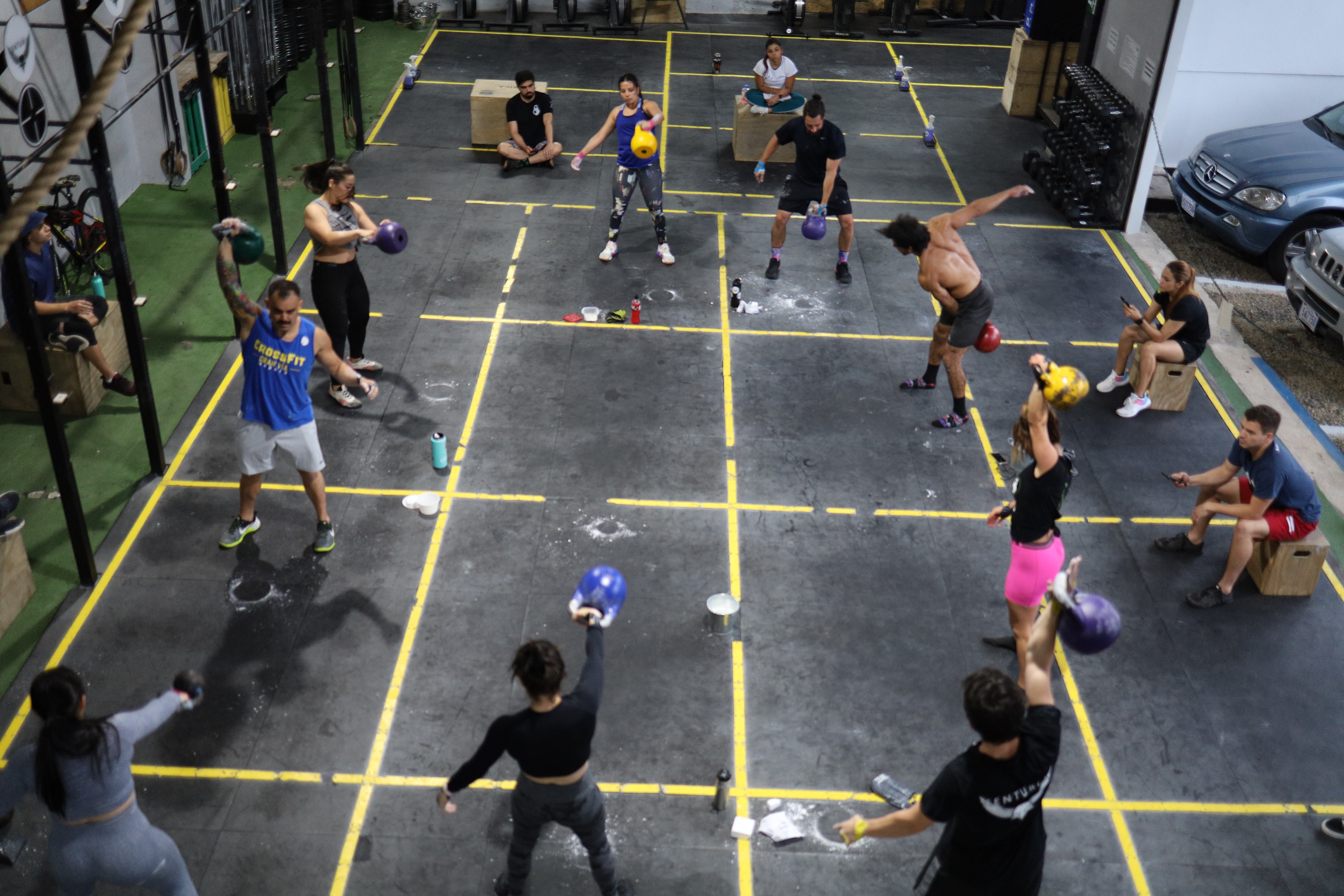 The Kettlebell Fight Club Bout